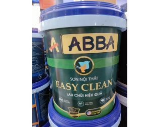Sơn Nước Nội Thất ABBA Lau Chùi Hiệu Quả