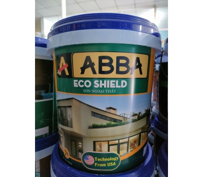 Sơn ABBA Ecoshield Ngoại Thất Chống Bong Tróc